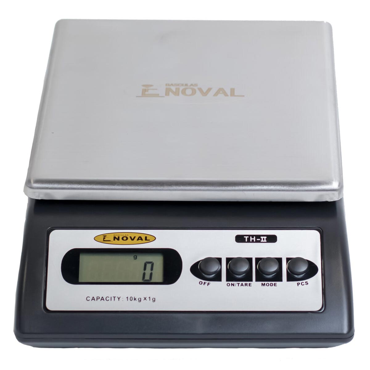 Báscula Electrónica de Precisión para Cocina TH-II con Charola de Acero Inox | Grado HORECA