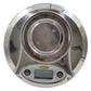 Báscula Digital de Cocina Profesional EK-08B con Charola de Acero Inoxidable | Grado HORECA