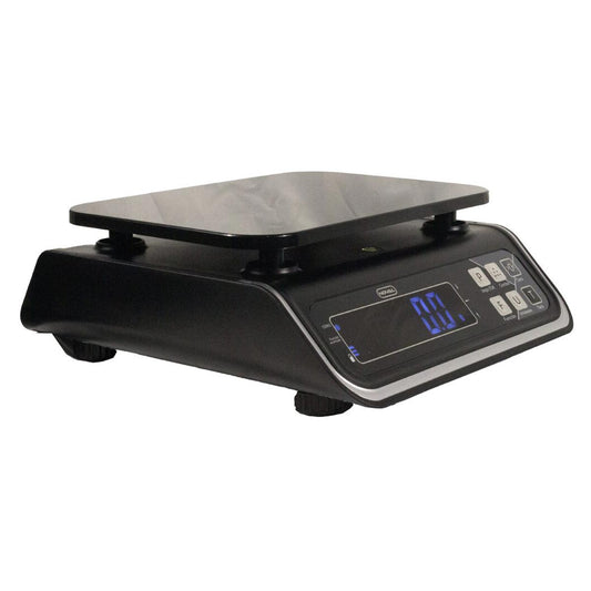 Báscula Porcionadora Digital Platino NP-G01 (3, 6, 15 y 30 kg) con Batería Recargable y Pantalla LCD | Grado HORECA