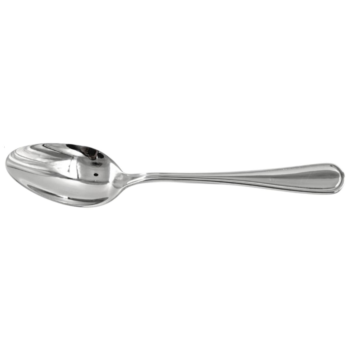 Bremen | Set de 12 Cucharas Soperas de 19 cm | Acero Inoxidable con Reborde Clásico