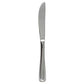 Bremen | Set de 12 Cuchillos de Mesa de 23 cm | Acero Inoxidable con Reborde Clásico