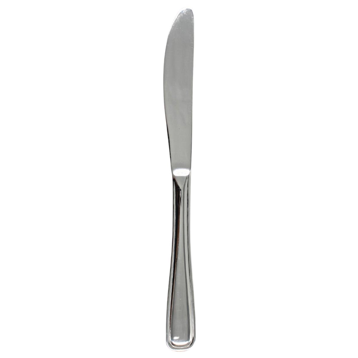 Bremen | Set de 12 Cuchillos de Mesa de 23 cm | Acero Inoxidable con Reborde Clásico