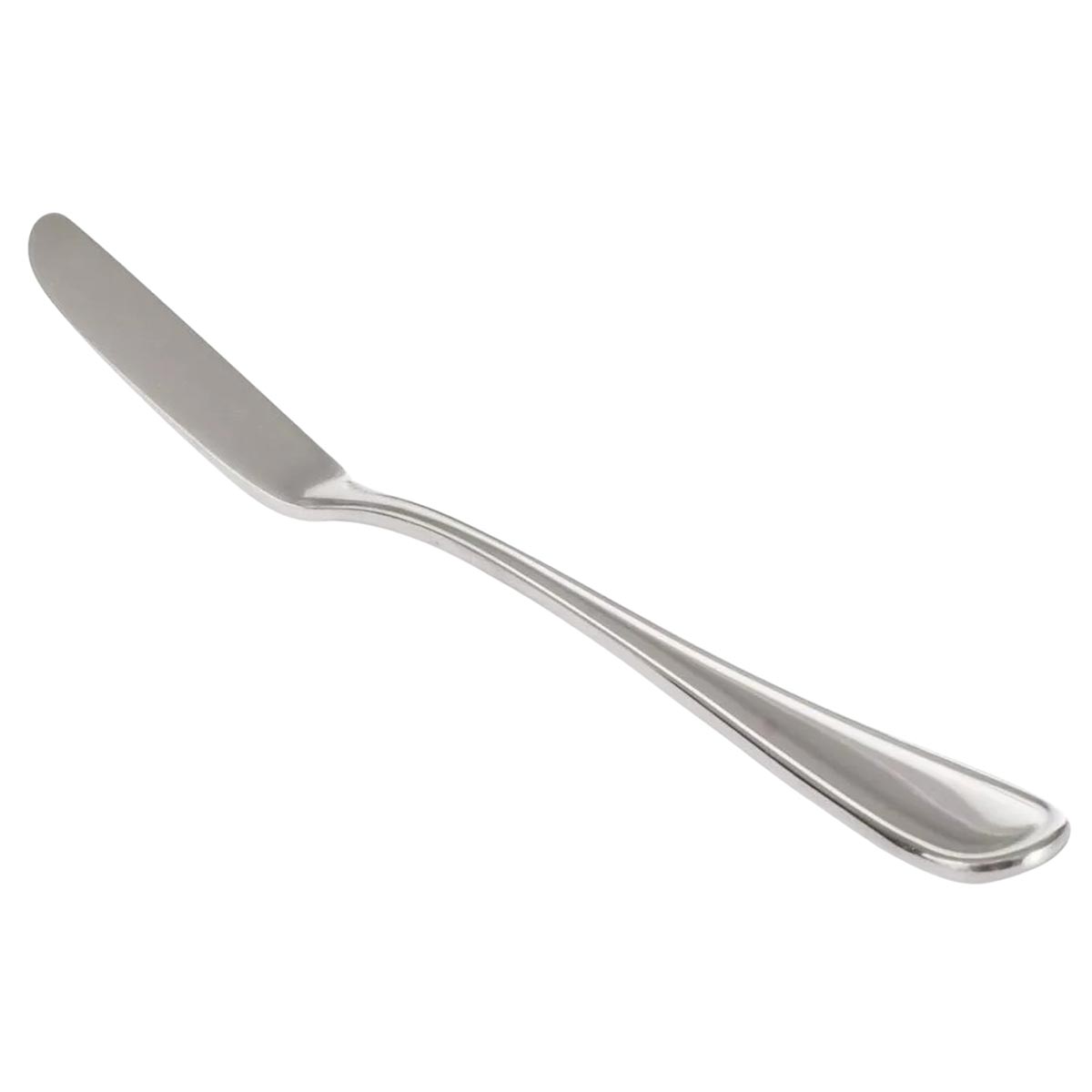 Bremen | Set de 12 Palas para Mantequilla de 17 cm | Acero Inoxidable con Reborde Clásico
