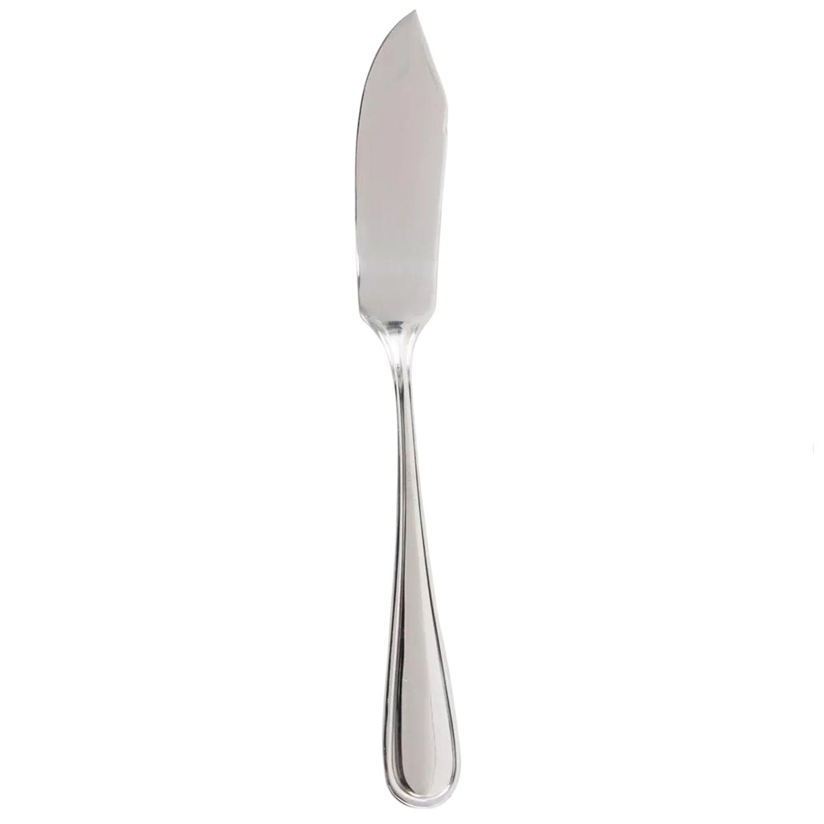 Bremen | Set de 12 Palas para Pescado de 21 cm | Acero Inoxidable con Reborde Clásico