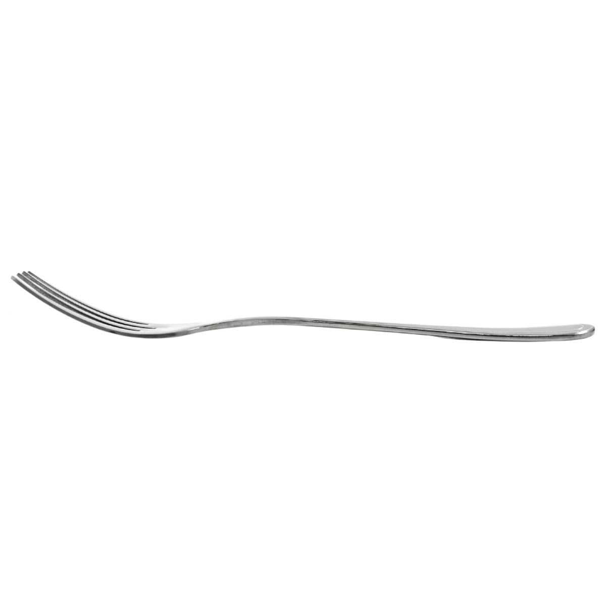 Bremen | Set de 12 Tenedores para Ensalada de 17.5 cm | Acero Inoxidable con Reborde Clásico