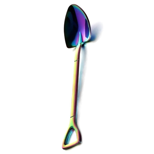 Tornasol | Set de 12 Cucharas para Postre en Forma de Pala (15 cm) | Grado HORECA