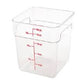 Contenedor Policarbonato Cuadrado Con Tapa Azul 18L