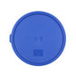 Contenedor Policarbonato Redondo Con Tapa Azul 4L