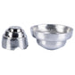 Exprimidor de Naranjas y Toronjas Manual Grande No. 6 (Platino / Aluminio) | Grado HORECA