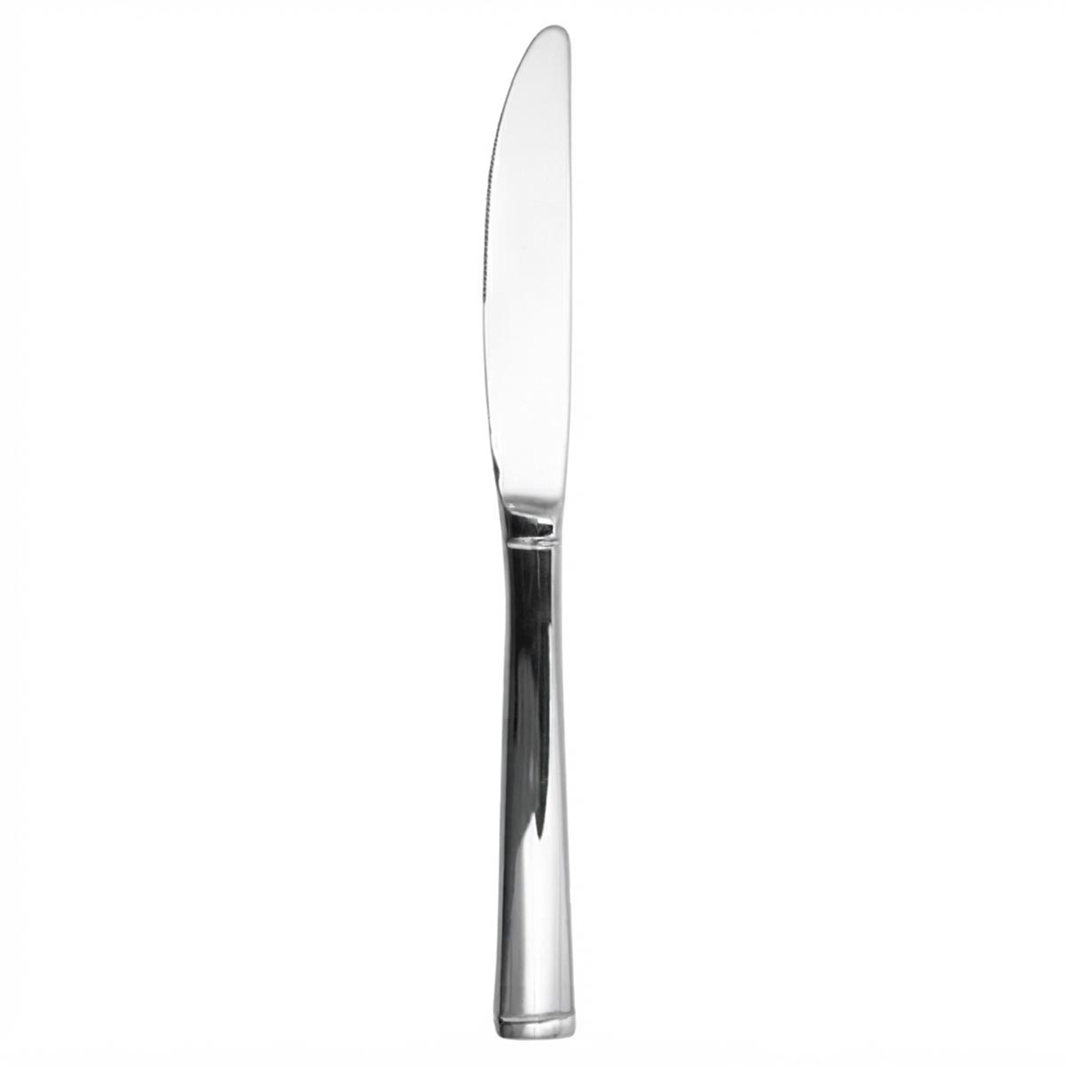 Genova | Set de 12 Cuchillos de Mesa de 20.5 cm | Acero Inoxidable con Detalle Clásico