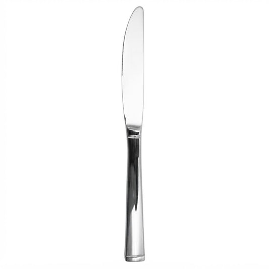 Genova | Set de 12 Cuchillos de Mesa de 20.5 cm | Acero Inoxidable con Detalle Clásico