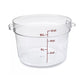 Contenedor Policarbonato Redondo Con Tapa Azul 10L