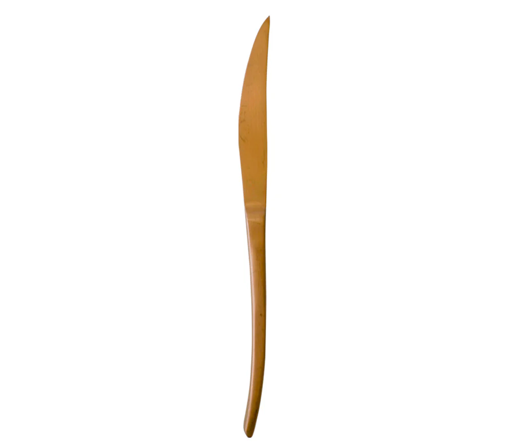 Venecia Gold Rosse | Set De 12 Cuchillos Mesa De 23 Cm