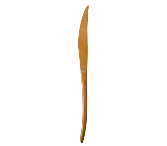 Venecia Gold Rosse | Set De 12 Cuchillos Mesa De 23 Cm