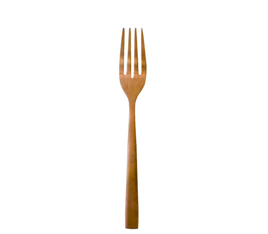 Venecia Gol Rosse | Set De 12 Tenedores Ensalada de 18 Cm