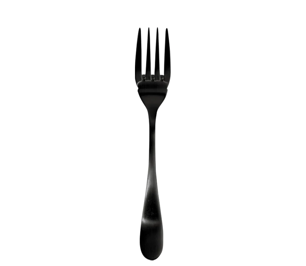 Rivoli Onix | Set De 12 Tenedores Ensalada De 19 Cm