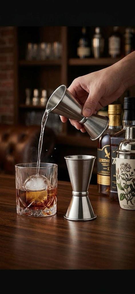 Jigger (Medidor de Coctel) Acero Inoxidable
