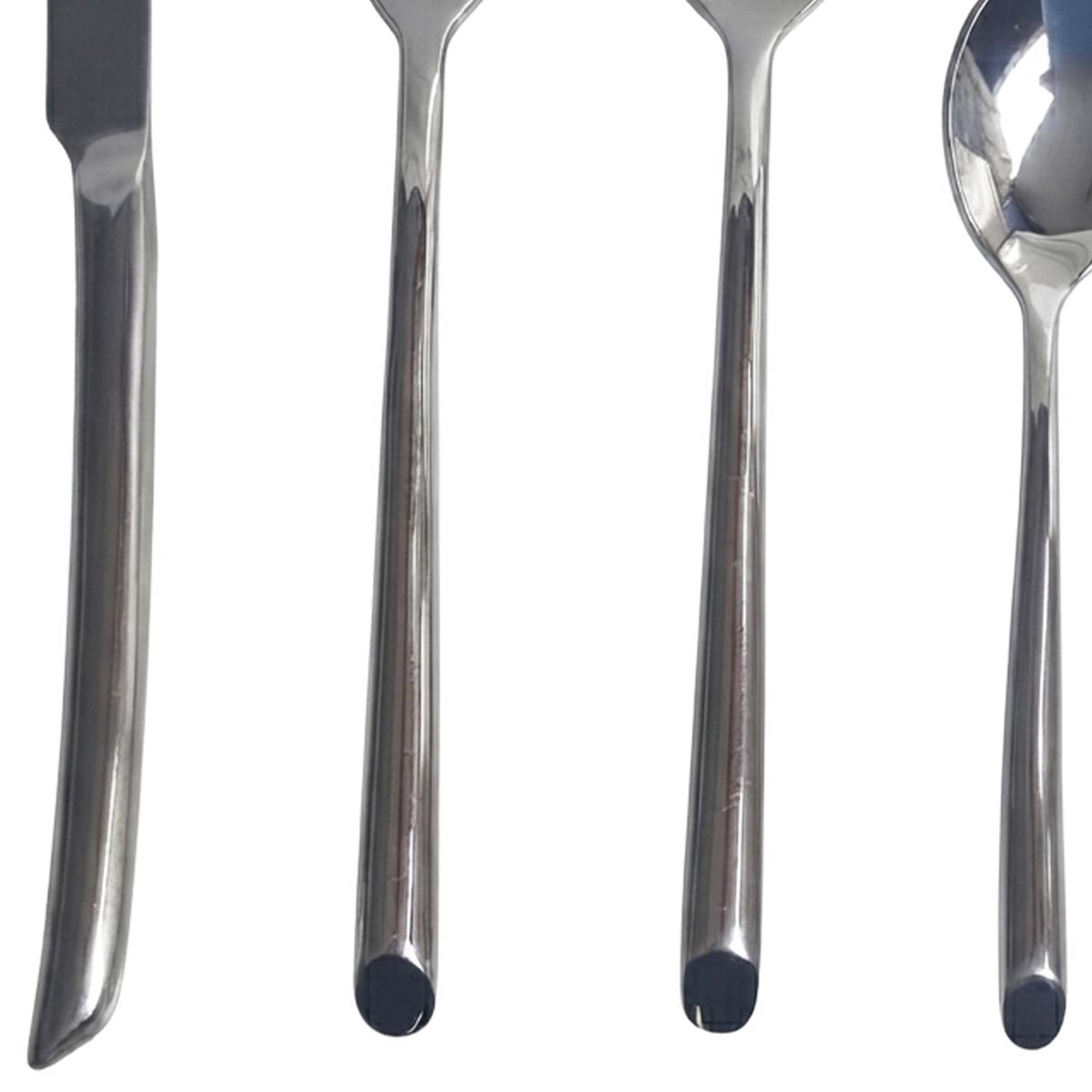 Antinori | 12 Juegos de Cubiertos de Acero Inoxidable (Set de 48 Piezas) | Grado Profesional HORECA