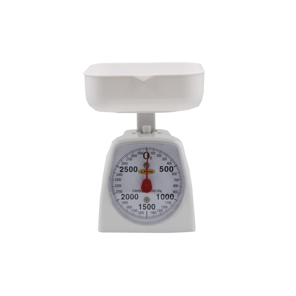 Báscula mecánica de cocina 1, 3, 5 kilos