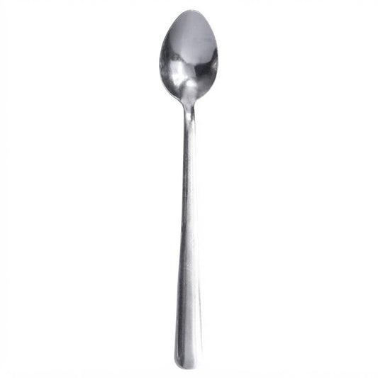 Libra | Set de 12 Cucharas para Soda de 21 cm | Acero Inoxidable Mango Liso