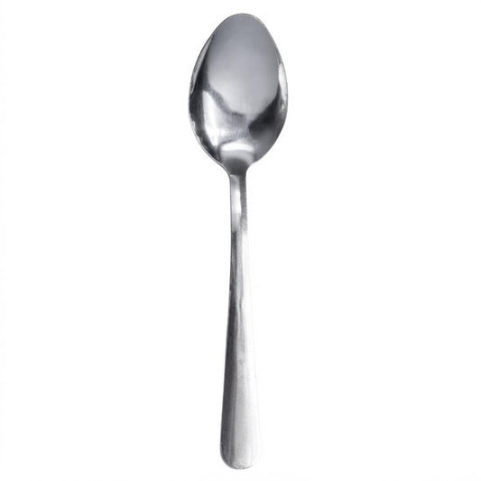 Libra | Set de 12 Cucharas Soperas de 18 cm | Acero Inoxidable Mango Liso