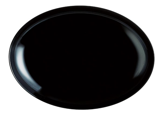 Plato  Clasic Steak Negro 30 cm x 26 cm