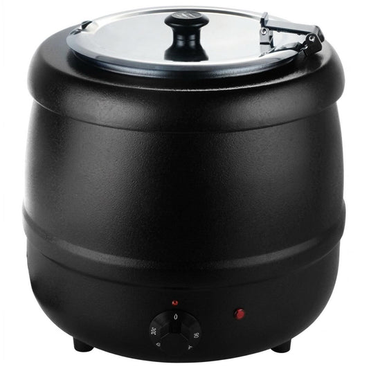 Olla Bruja Calentador Eléctrico de Sopas y Cremas de 10 Litros con Potencia de 400 W | Grado HORECA