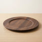 Plato Redondo Imitación Madera Pack 6 Pzs