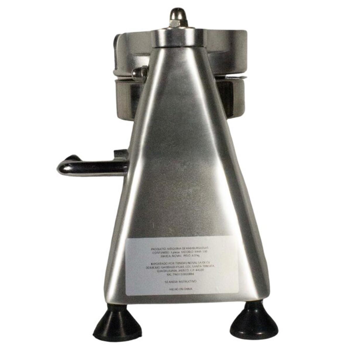 Máquina Prensa Formadora de Hamburguesas MHA-100 (100 mm) | Grado Comercial HORECA