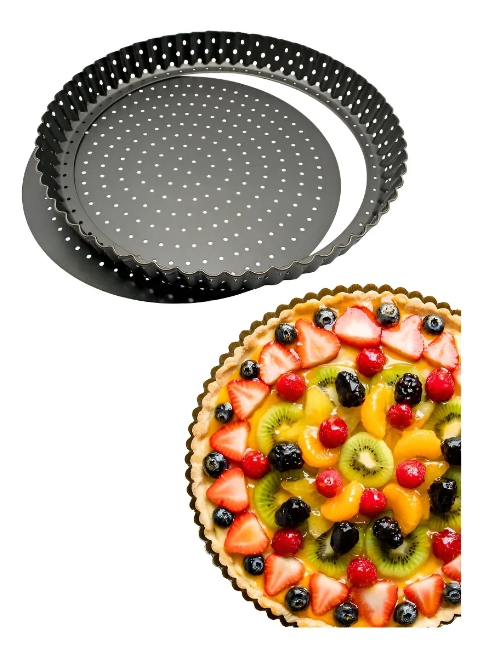 MOLDE PARA TARTA PERFORADO 26 CM