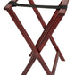 Cabrilla porta charola mesero madera caoba