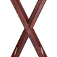 Cabrilla porta charola mesero madera caoba