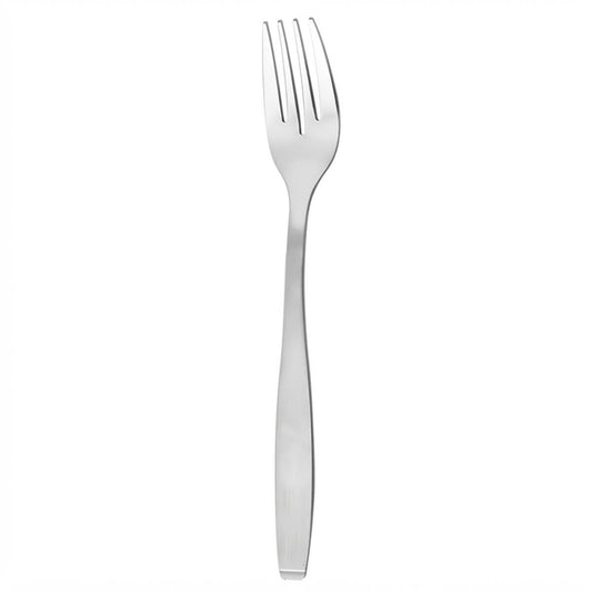 Tania | Set de 12 Tenedores de Mesa de 18 cm | Acero Inoxidable Diseño Contemporáneo