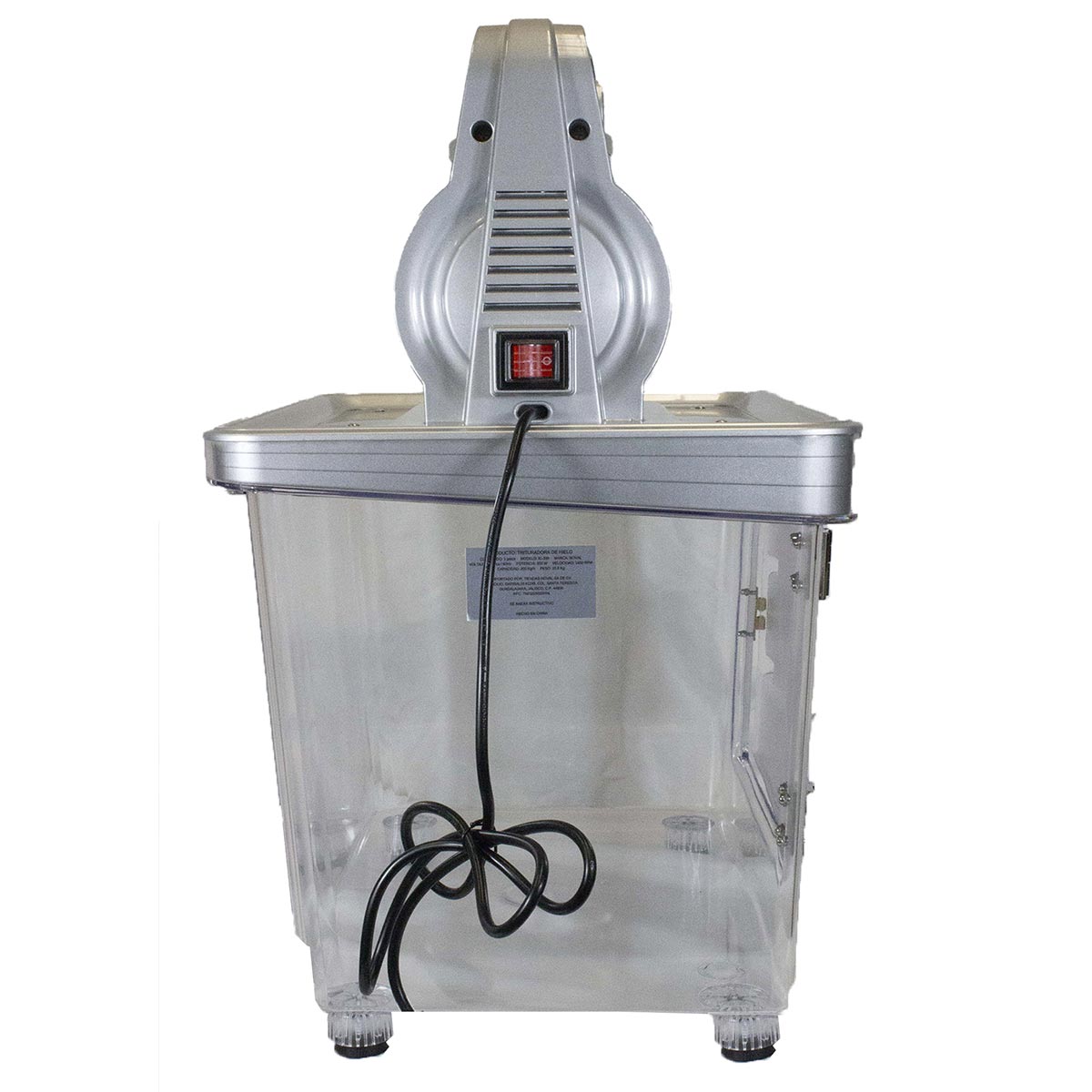 Trituradora de Hielo Eléctrica con Depósito IC-300 | Grado Profesional HORECA
