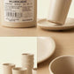 Vaso de Melamina Beige p/Agua 180 ml Pack 24 pzs
