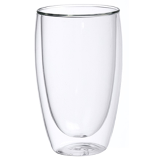 12 piezas Vaso de Borosilicato Doble Pared 360 ml