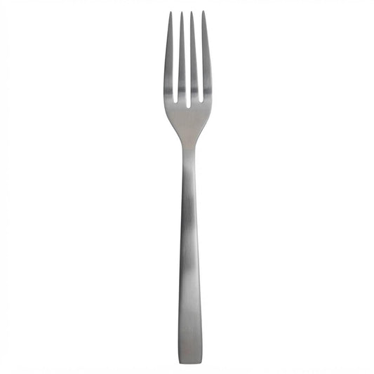 Venecia Aura | Set de 12 Tenedores Ensalada de 18 cm | Acero Inoxidable Acabado Satinado