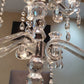 Candelabro de mesa vidrio 9 velas
