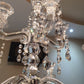 Candelabro de mesa vidrio 9 velas
