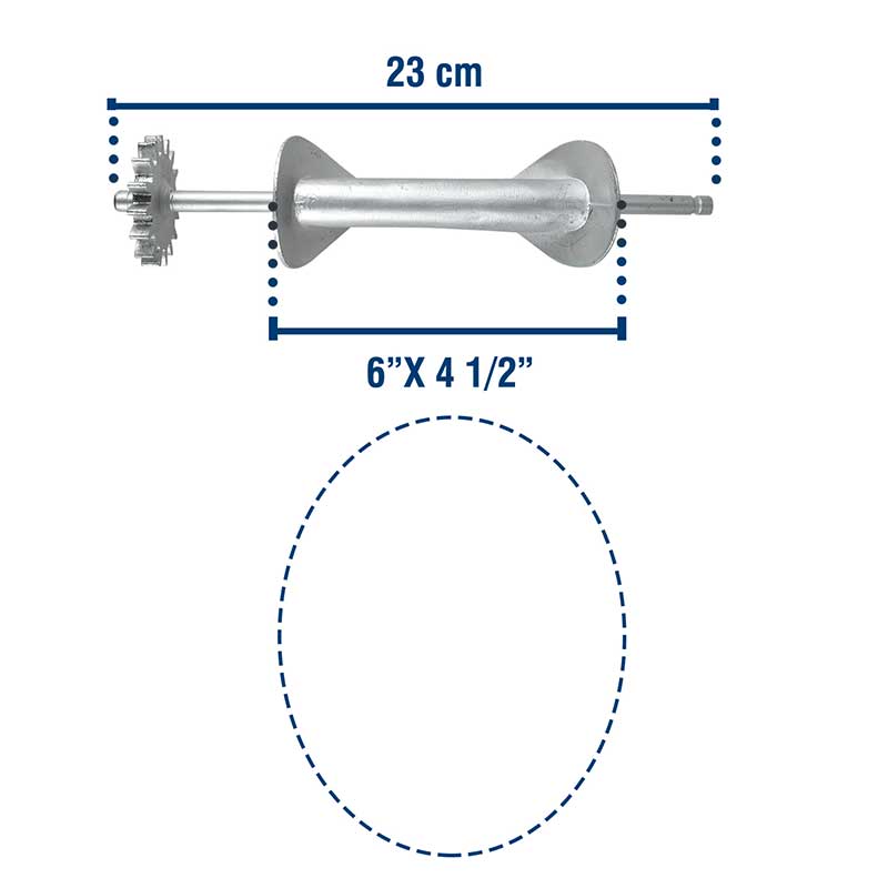 MOLDE CORTADOR MAQUINA TORTILLA MANUAL GONZALES