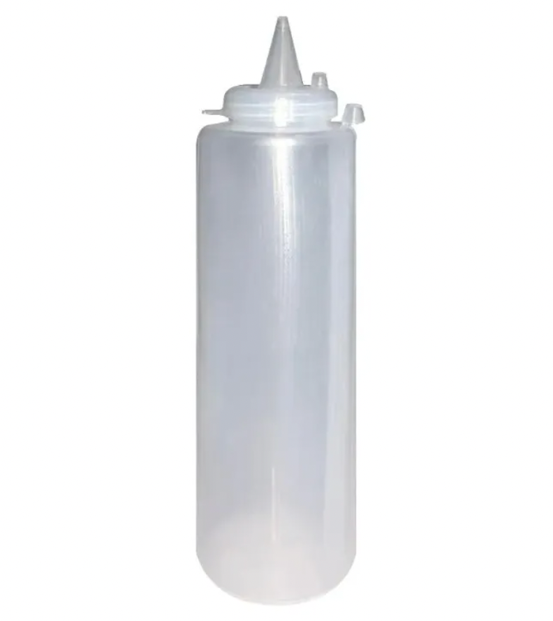 JOEBO Dispenser Per Salse, Bottiglia Spray Da Cucina Con Scala Ml E OZ Per Ketchup, Mel, Panna, Maionese, Salsa Di Soia, Aceto, Condimenti, Oli E Liquidi /65