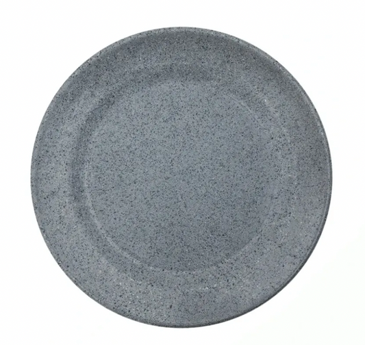 Plato Trinche Gris Melamina 26.5 CM