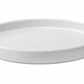 6 Platos Vajilla Mediterráneo Con Borde Blanco 30 CM