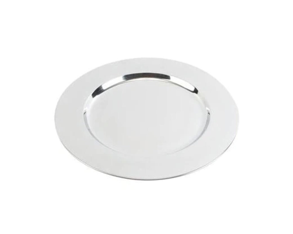 Plato base acero inoxidable  30 cm