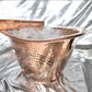 Hielera de cobre amartillada 2.250 litros