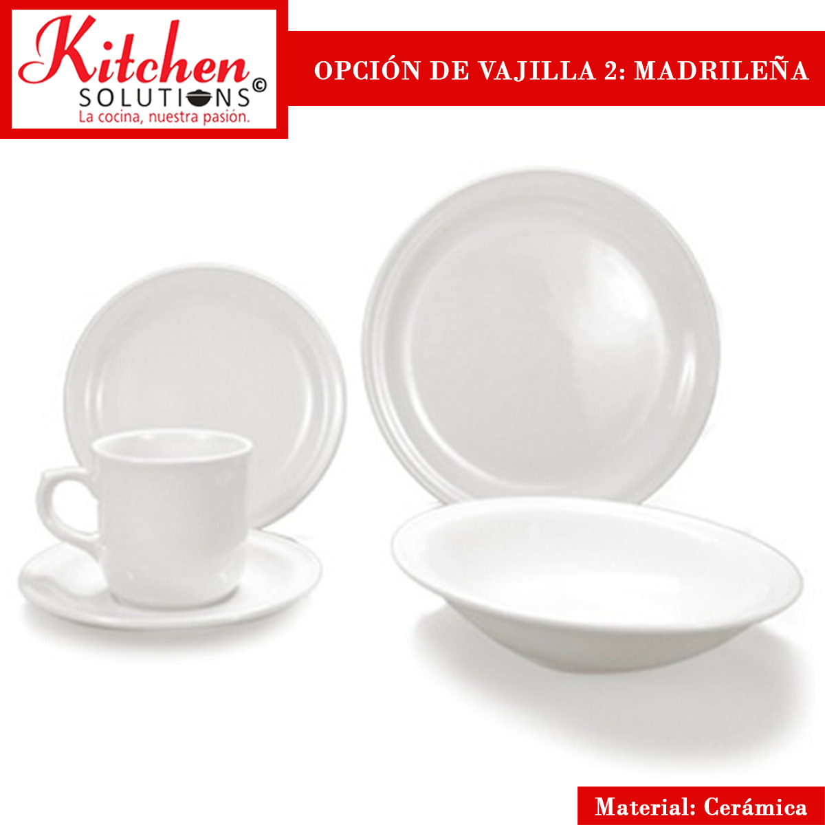 Paquete de Vajilla Modelo Basic para 100 personas, Vaso Jaibolero o vaso Cubero grueso y Cubiertos