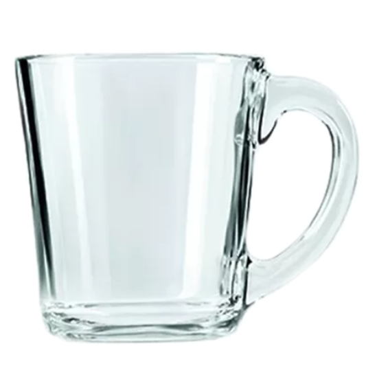 Taza Tarro Cafetero Vidrio 300 ml 12 Piezas