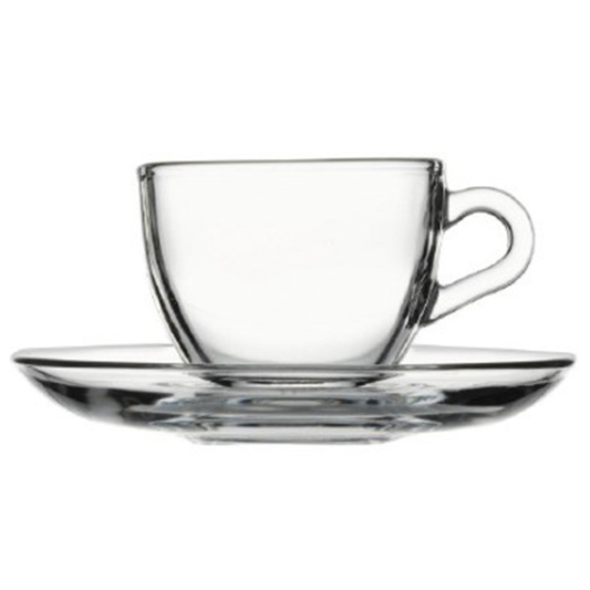 Juego de Taza y Plato para Café Expresso Turco Templado 3 oz